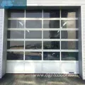 Aluminum Full Vision Tempered Glass Sectional Garage Doors